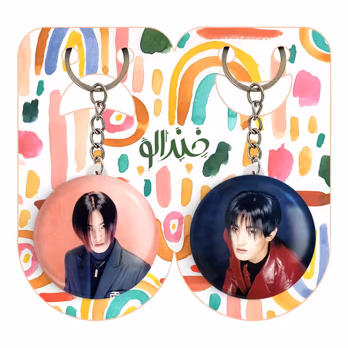 جاکلیدی خندالو مدل کانگتا گروه H.O.T کد 1228612289 مجموعه 2 عددی