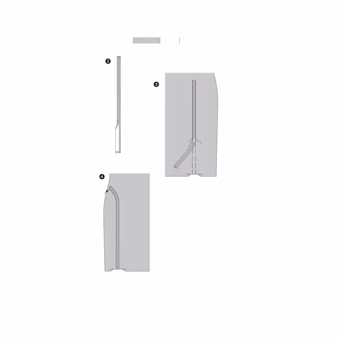الگو خیاطی تاپ و تونیک زنانه بوردا استایل کد 6729 سایز 36 تا 46 متد مولر