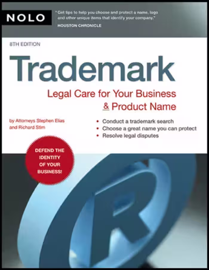 خرید و دانلود نسخه کامل کتاب Trademark: Legal Care for Your Business &amp; Product Name, 8th edition