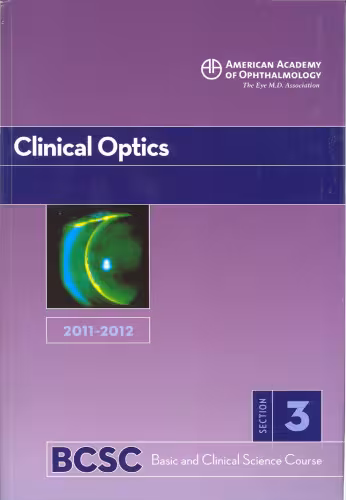خرید و دانلود نسخه کامل کتاب 2011-2012 Basic and Clinical Science Course, Section 3: Clinical Optics (Basic &amp; Clinical Science Course)