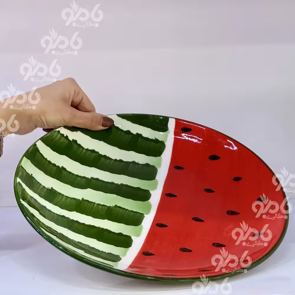 ست هندوانه دیس گرد 30سانت ساده