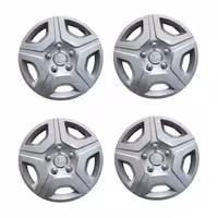 قالپاق سایز 14 طرح پژویی مناسب تارا بسته بندی 4 عددی برند حامد