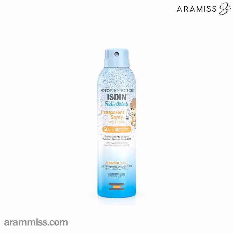 ضد آفتاب اسپری کودکان ایزدین ویت اسکین SPF 50