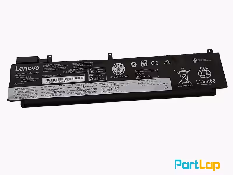 باتری 3 سلولی 00HW022 لپ تاپ لنوو ThinkPad T460s ، T470s