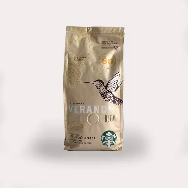 دانه قهوه استارباکس وراندا بلند starbucks veranda blend