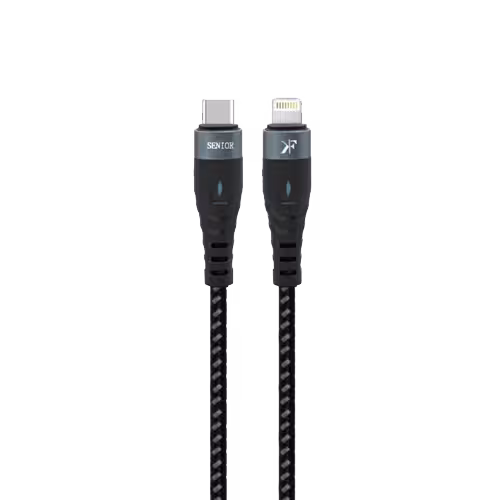 کابل شارژ لایتنینگ به Type C برند KF-Senior مدل C.IP.S8