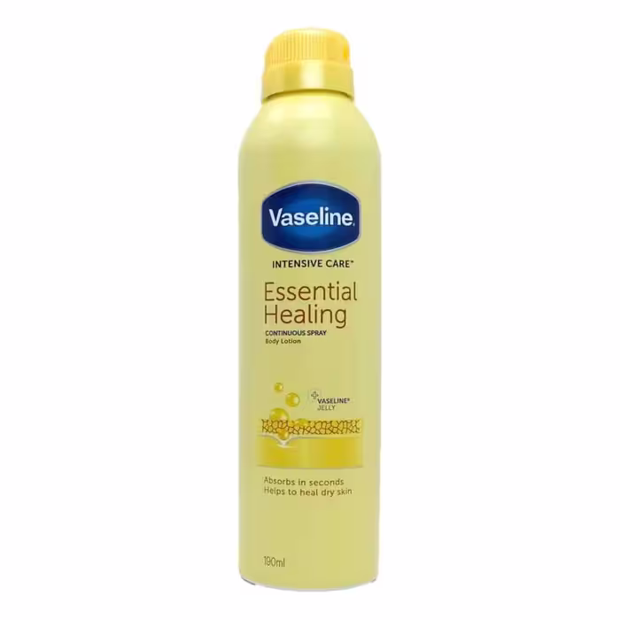 مشخصات، خرید و قیمت اسپری مرطوب کننده صورت وازلین مدل Essential Healing حجم 190 میل ⭐️ ویان مارکت