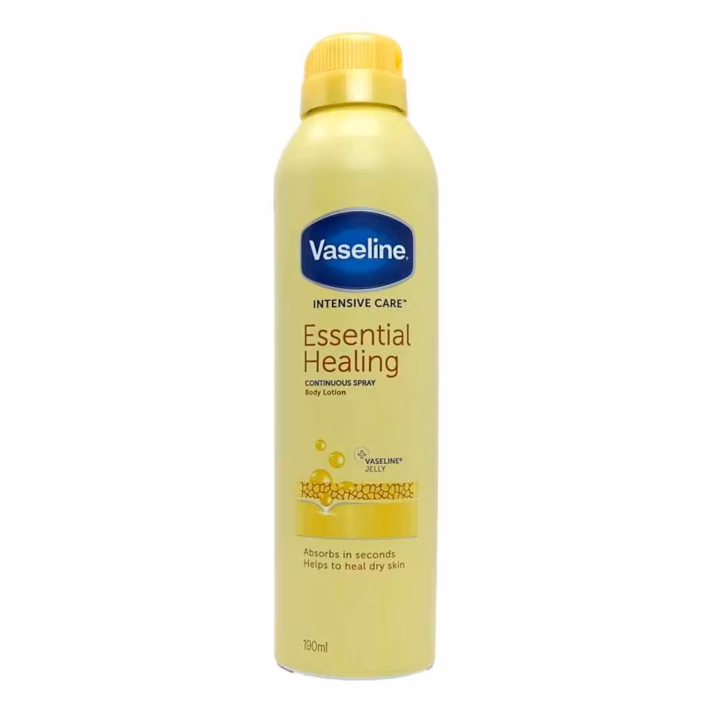 مشخصات، خرید و قیمت اسپری مرطوب کننده صورت وازلین مدل Essential Healing حجم 190 میل ⭐️ ویان مارکت
