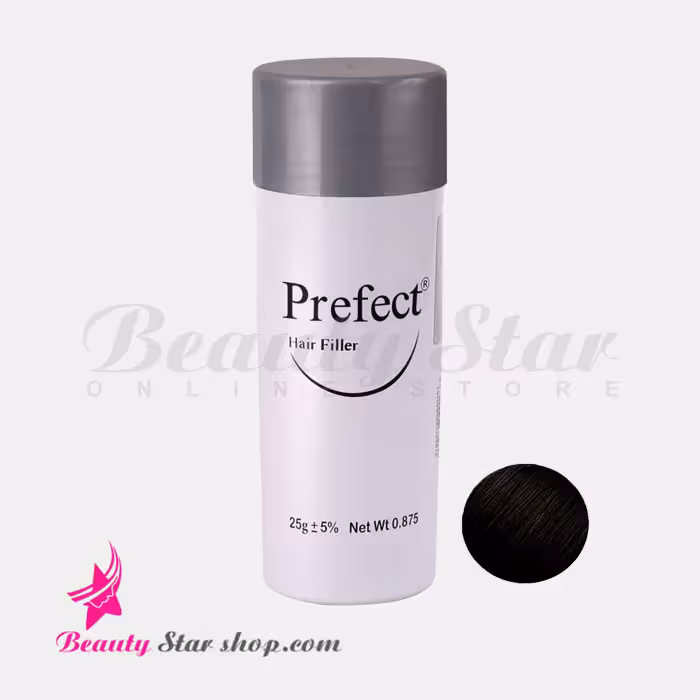 پودر پرپشت کننده موی سر پرفکت مشکی تیره کد 1 حجم 25 گرم