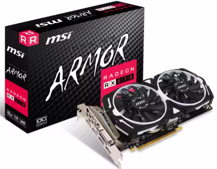 کارت گرافیک ام اس آی RADEON RX 570 ARMOR 8G OC Graphics Card