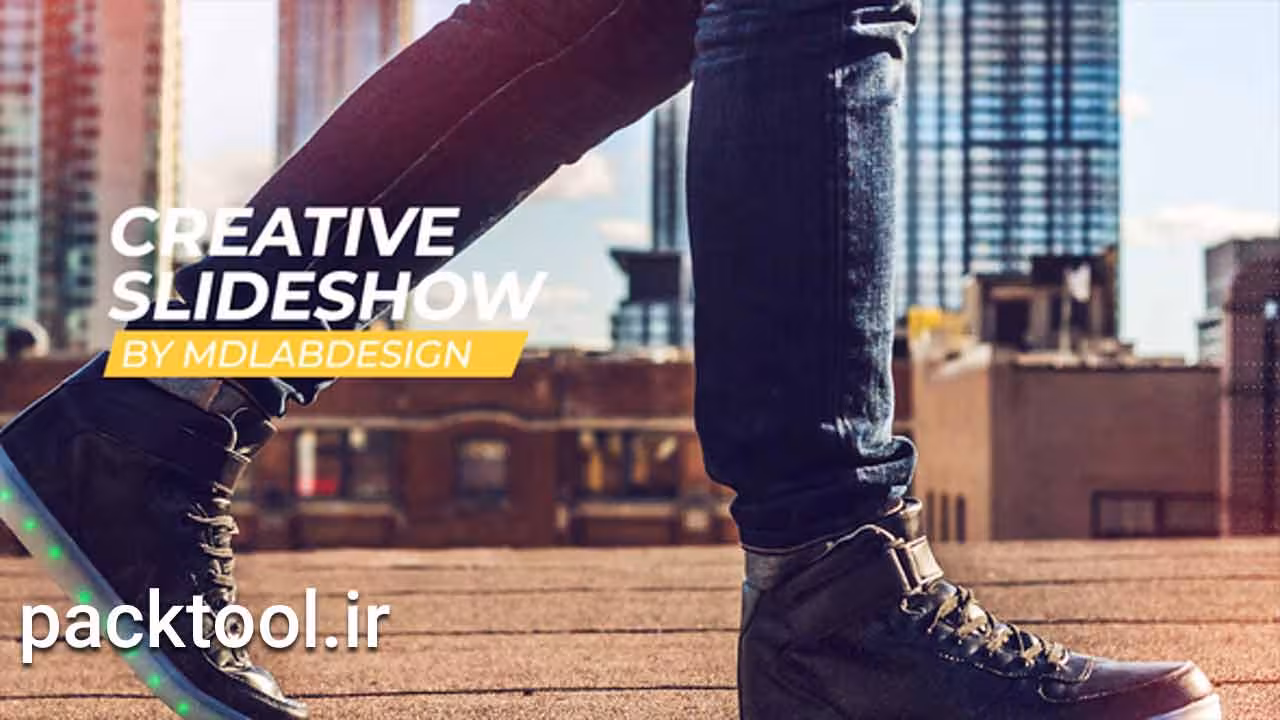 دانلود پروژه آماده پریمیر پرو اسلایدشو خلاقانه Creative Slideshow - پک تول