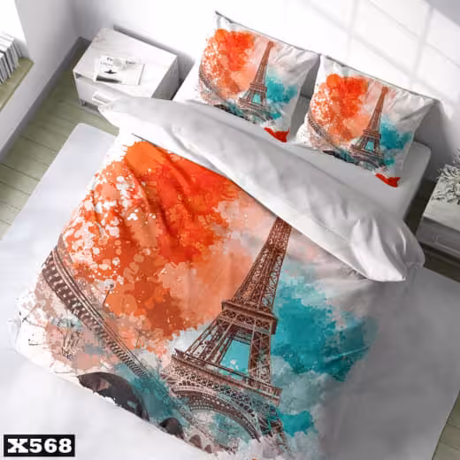 روتختی فانتزی طرح برج ایفل کد 568