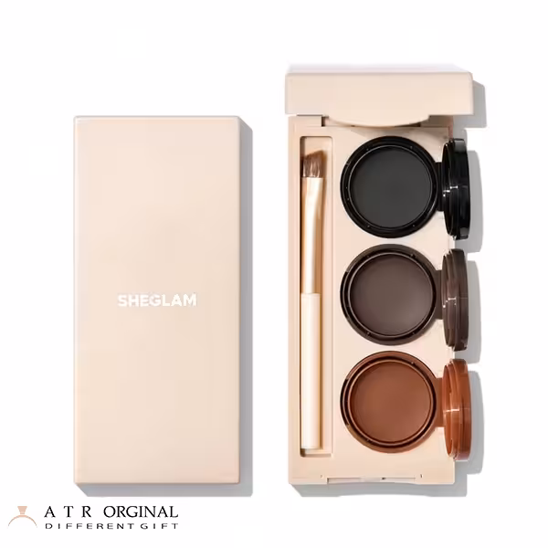 پالت 3 عددی خط چشم و ابرو‌ ژله‌ای شیگلم SHEGLAM