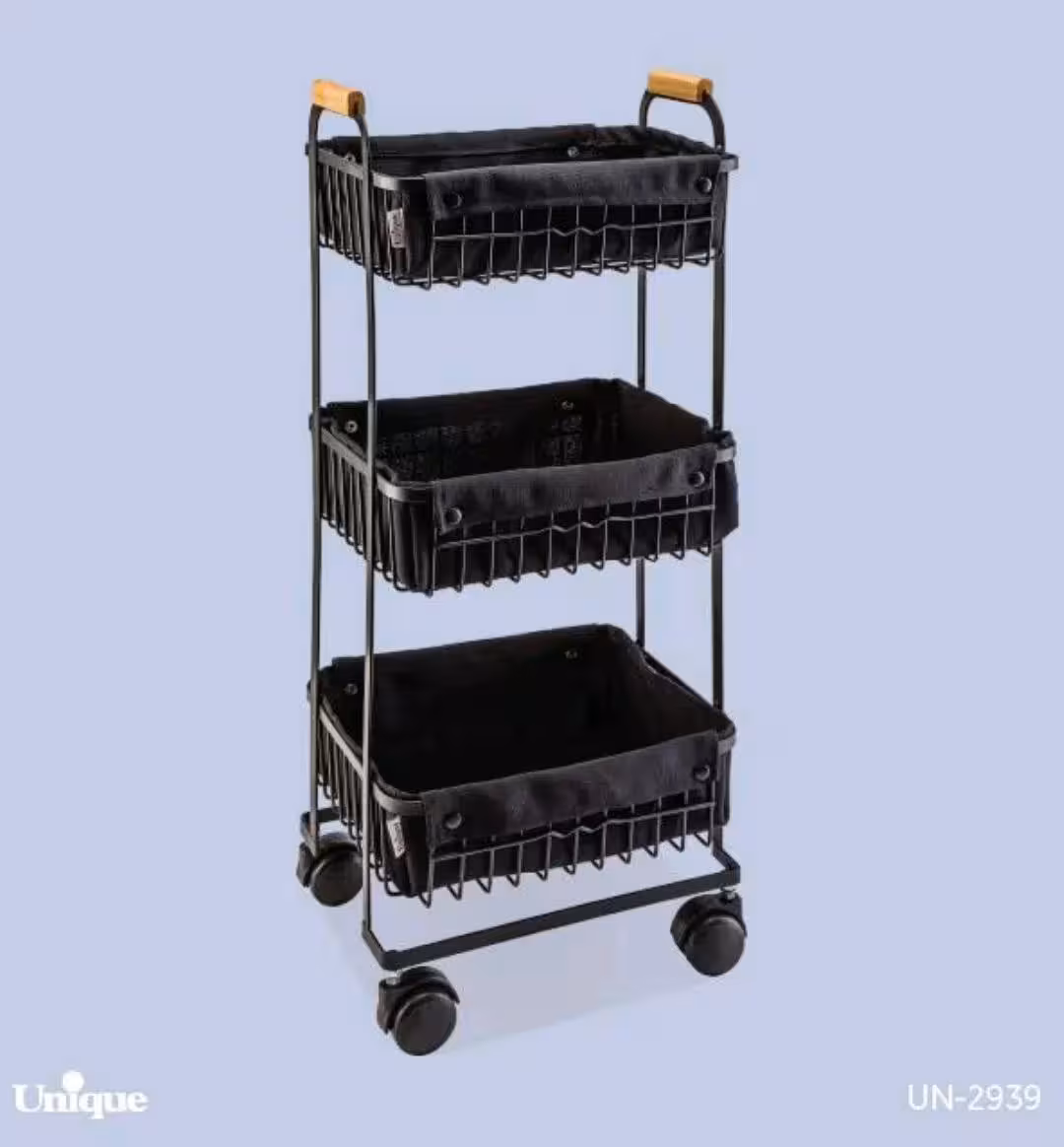 جای سیب زمینی و پیاز 3طبقه پارچه یونیک کد UN-2939