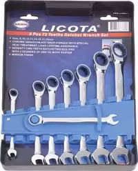 ست یکسر جغجغه ای 8 عددی لیکوتا RAW11 MK11