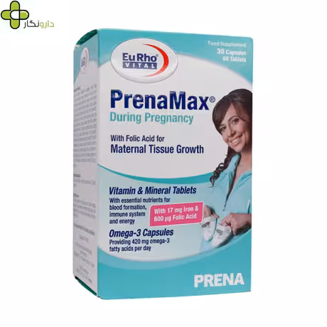 قرص پرینامکس دیورینگ پرگننسی یوروویتال مخصوص دوران بارداری