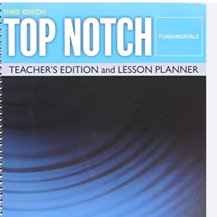 کتاب تیچرز گاید تاپ ناچ ترد ادیشن top notch 3rd edition teachers edition