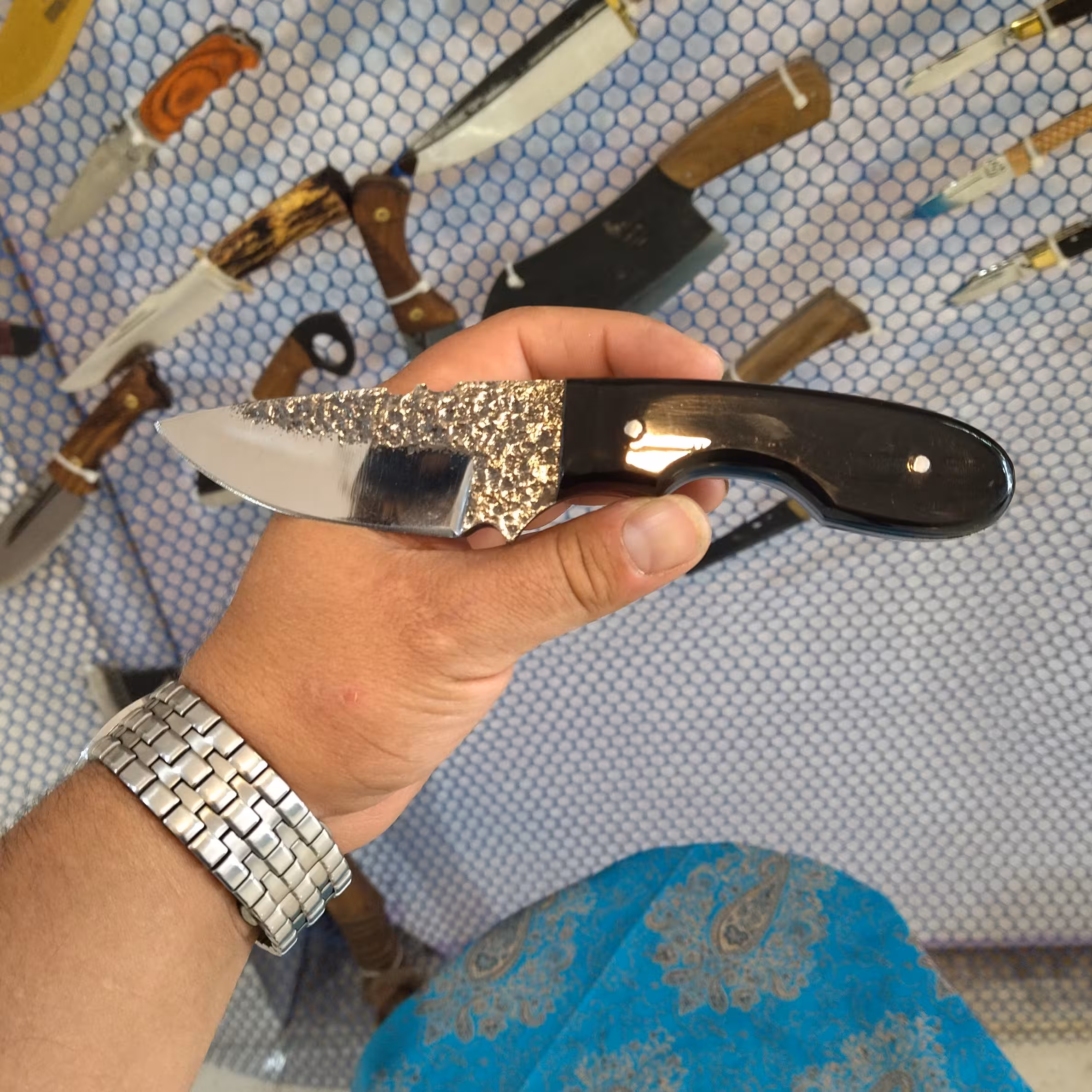 چاقو پوست کنی فولاد crv2