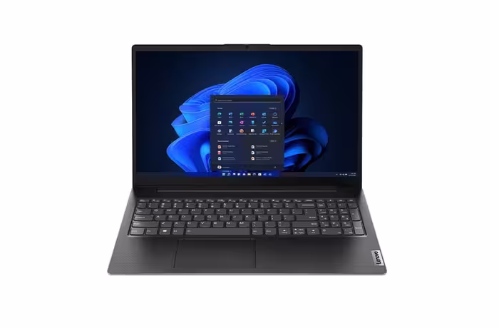 لپ تاپ لنوو مدل V15 با پردازنده R5 7520U، حافظه 8 گیگابایت رم و 512 گیگابایت SSD