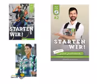مجموعه آموزشی اشتارتن ویر Starten wir A2 کتاب درس کتاب کار واژه نامه دستور زبان
