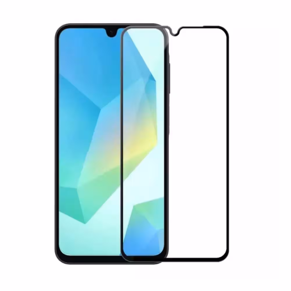 محافظ صفحه Samsung A16 با شیشه مقاوم و ضد ضربه و ضد خط و خش