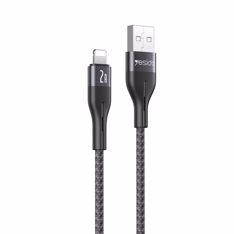 کابل USB به Lightning یسیدو YESIDO CA121 طول 1 متر