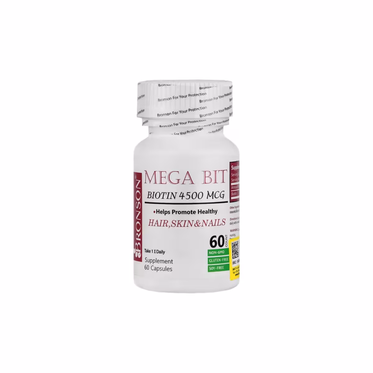 مگابیت بیوتین 4500 میکروگرم 60 عددی