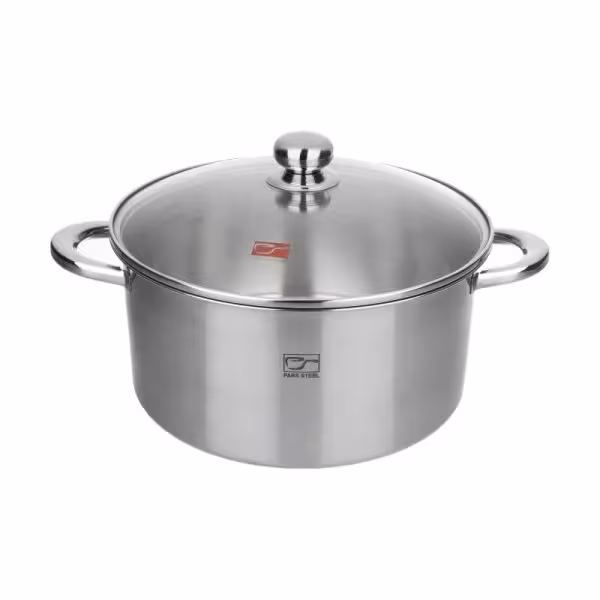 قابلمه استیل پارس استیل سایز 28 (کف سه لایه)
