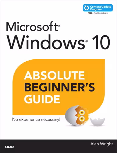 خرید و دانلود نسخه کامل کتاب Windows 10 Absolute Beginner's Guide