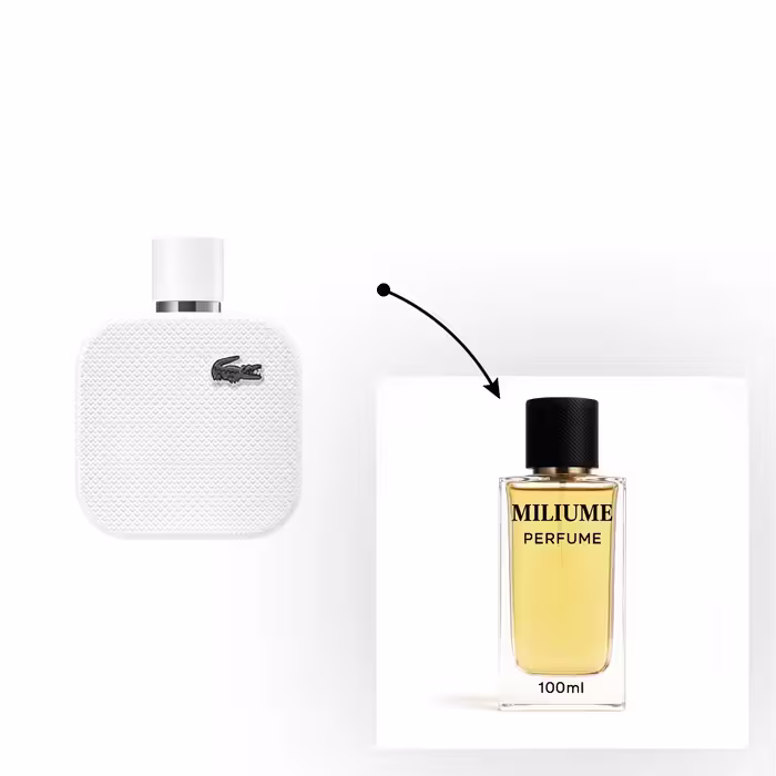 اسانس عطر Lacoste L.12.12 Blanc برند RenneTouch - کد 1447 - لاگوست سفید 100ML - میلیوم پرفیوم