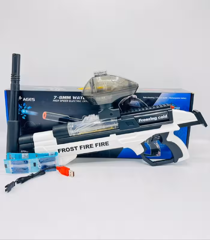 تفنگ تیرژله ای رگباری (شارژی)