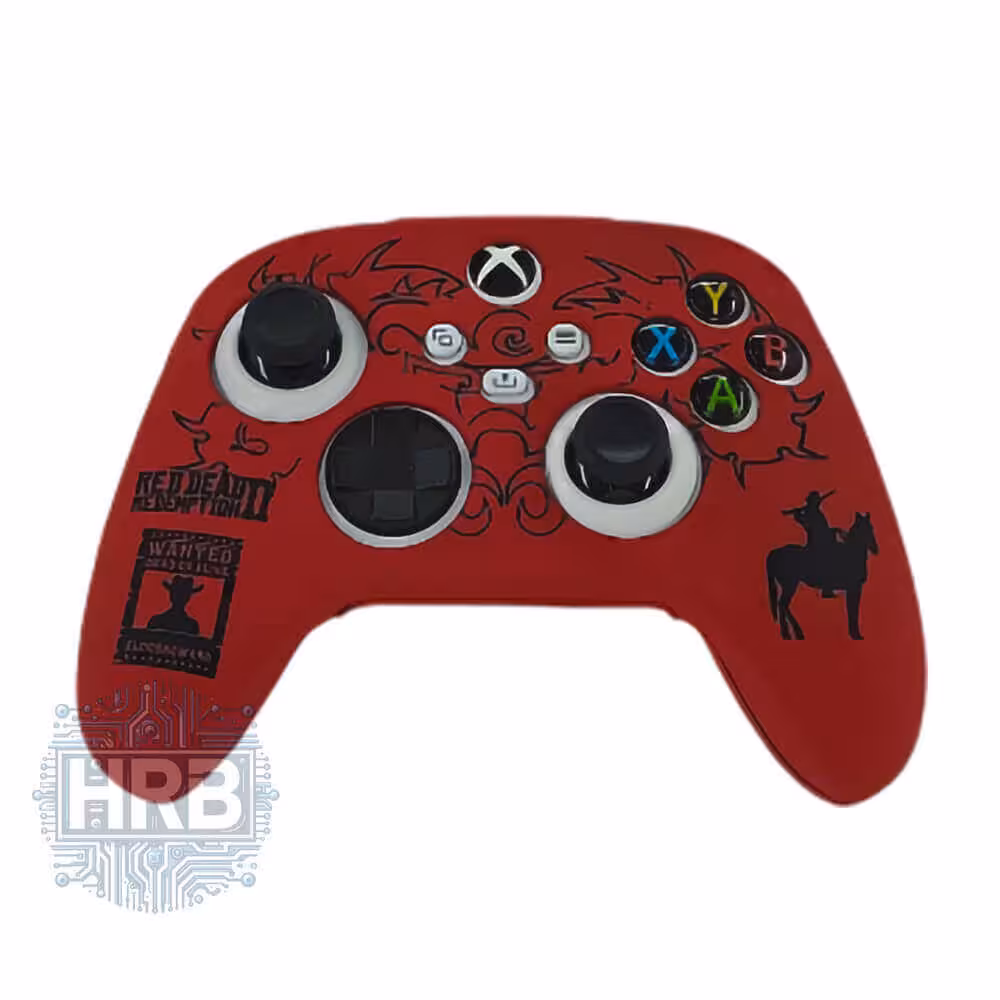 روکش دسته ژله ای Xbox Series/One طرح Red Dead 2