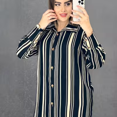 مانتو اسپرت زنانه نخی مدل قاصدک