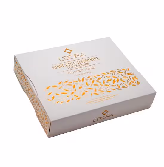 ماسک پودری اسپیرولینا هیدروژلی حاوی سفیده تخم مرغ و کیوتن 5 عددی