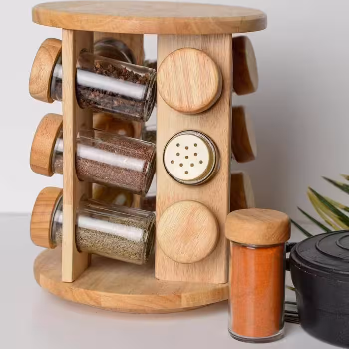 جا ادویه 12 تایی مدل گردان گرد 99121 لونا رابروود