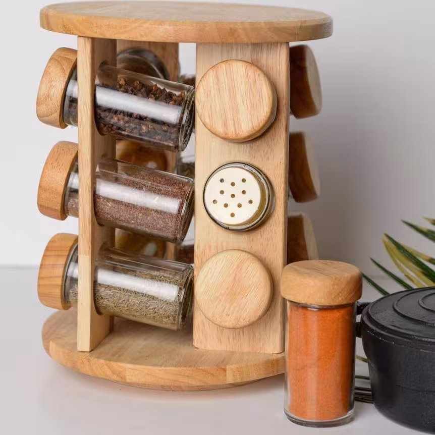 جا ادویه 12 تایی مدل گردان گرد 99121 لونا رابروود