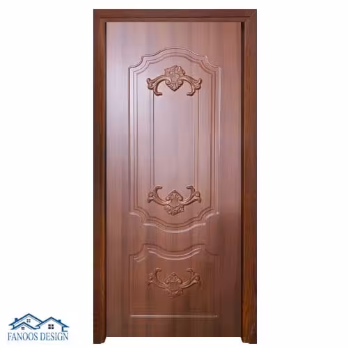 درب PVC اتاق لوکس برجسته کد 1468