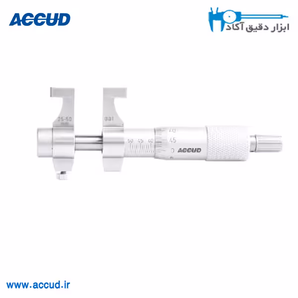 میکرومتر داخل سنج 75-50 میلی متر ACCUD (آکاد) مدل 351-003-01