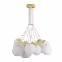 لوستر آویز هفده شعله چشمه نور مدل A1224/17