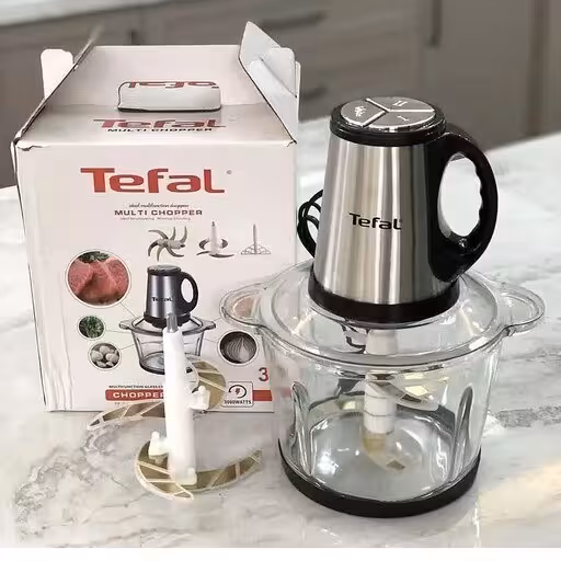 خردکن و غذا ساز تفال 4 لیتر تیغه طلایی مدل TF-8368X همراه با تیغه یدکی