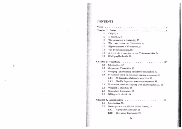 خرید و دانلود نسخه کامل کتاب U-Statistics Theory and Practice