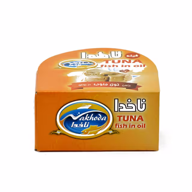 کنسرو ماهی تن ناخدا 180 گرمی