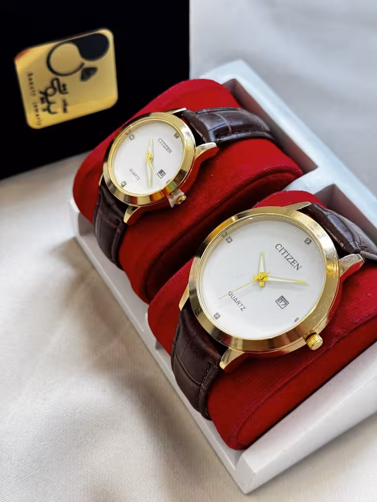 ست ساعت زنانه مردانه CITIZEN حراجی