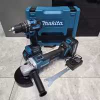 کیت دو‌عددی مینی فرز و دریل شارژی براشلس