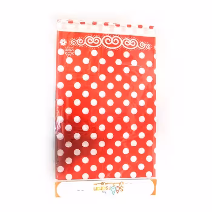 سفره خالخالی قرمز و سفید