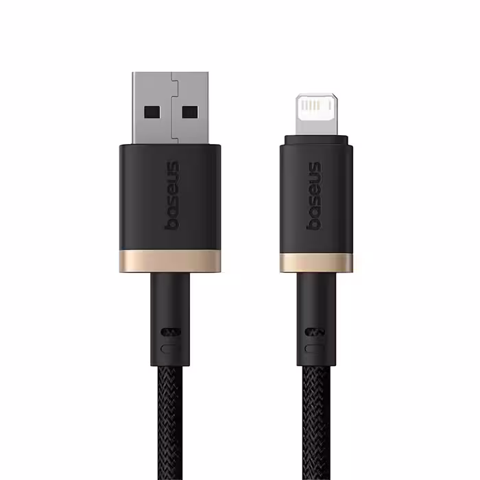 کابل شارژ یک متری باسئوس لایتنینگ Baseus Dura P10377801U01-00 Lightning Cable 1m