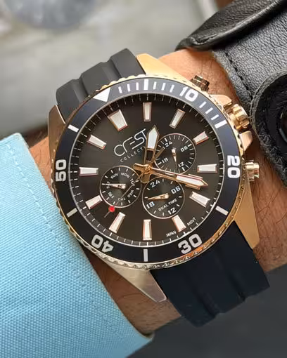 ساعت مچی مردانه کرست crest اورجینال مدل 6275/2