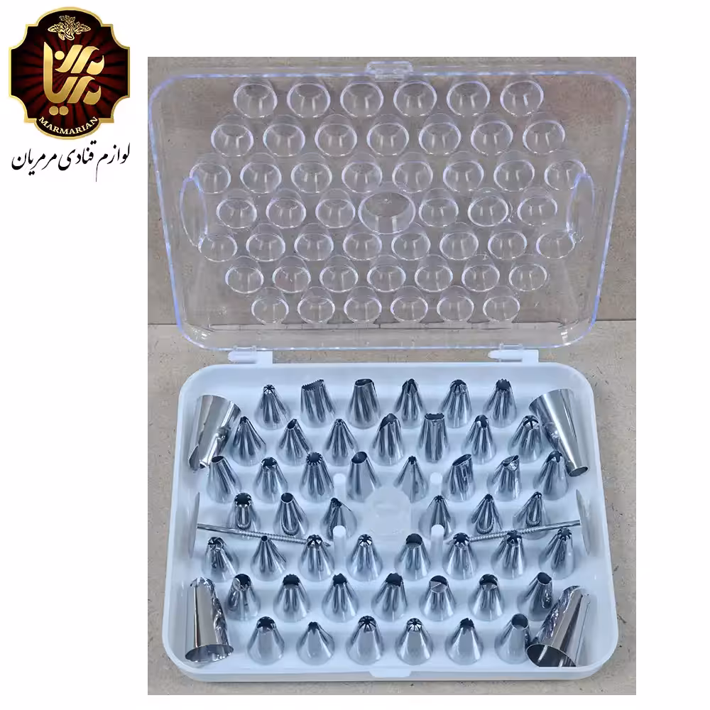 ست ماسوره استیل 55 عددی