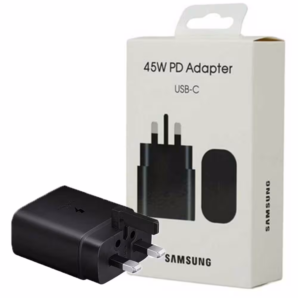 شارژر کلگی PD 3PIN مشکی SAMSUNG 45W پی نت