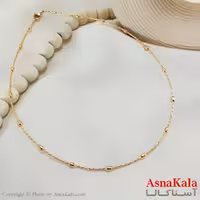 گردنبند ژوپینگ مینیمال دخترانه مدل توپی کد GNB161036W